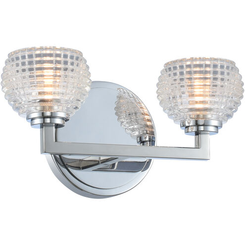 Marina LED 11 inch Chrome Bath Vanity Wall Light