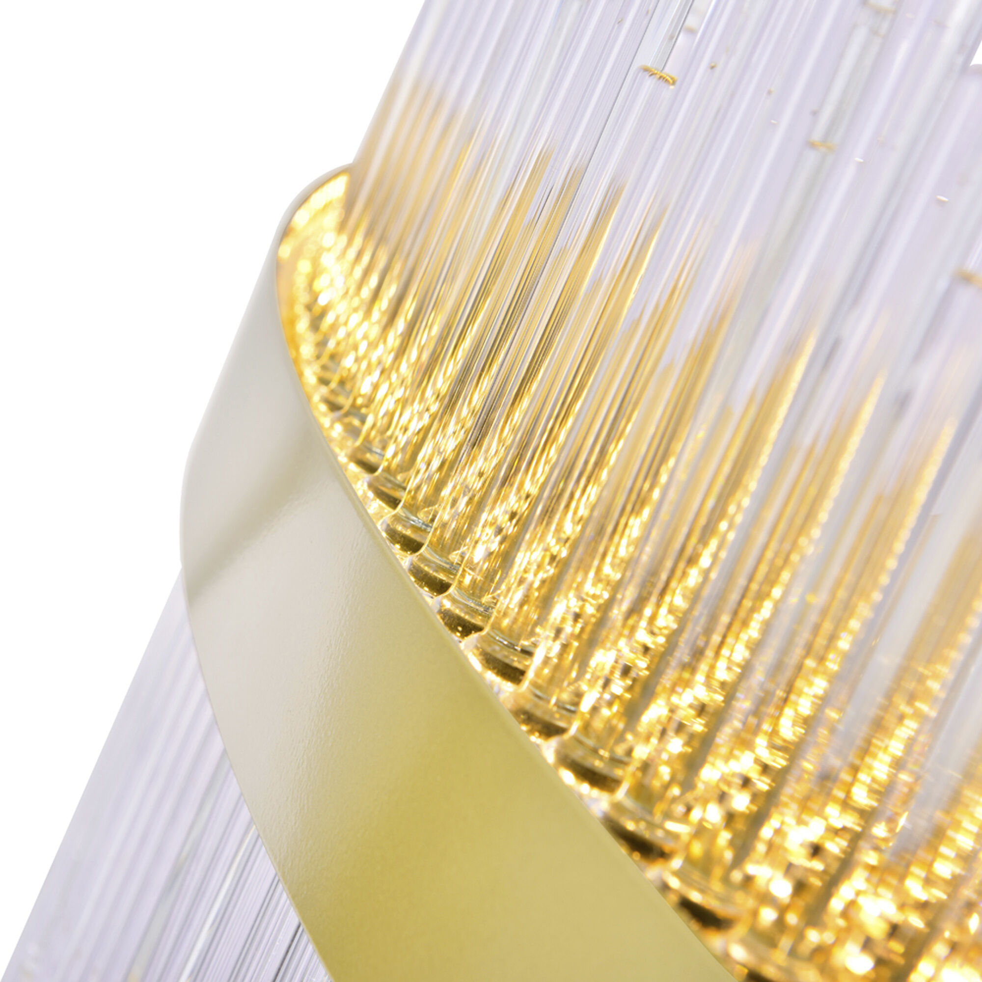 Genevieve LED 32 inch Medallion Gold Wall Light