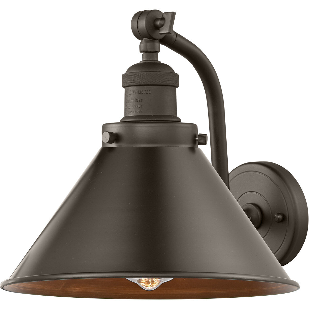 Franklin Restoration Briarcliff 1 Light 8 inch Oil Rubbed Bronze Sconce Wall Light, Franklin Restoration
