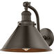 Franklin Restoration Briarcliff 1 Light 8 inch Oil Rubbed Bronze Sconce Wall Light, Franklin Restoration