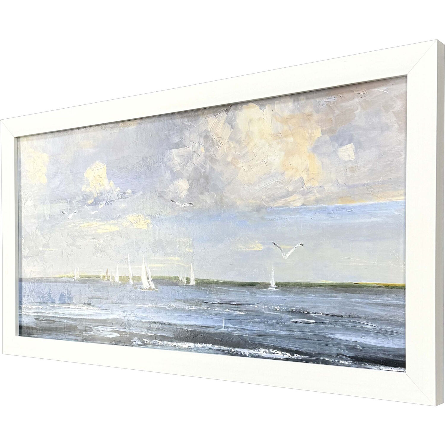 Summer Winds 35 X 19 inch Non-Glass Framed Art, Propac