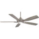 Dyno 52 inch Burnished Nickel with Savannah Gray Blades Ceiling Fan
