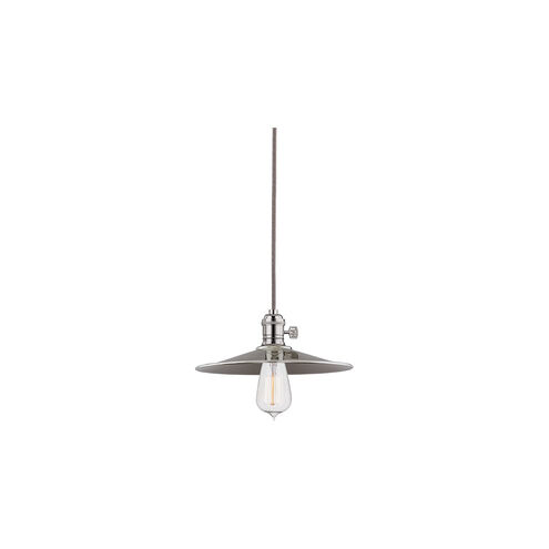 Heirloom 1 Light 10 inch Polished Nickel Pendant Ceiling Light in MS1, No