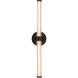 Alora Mood Elsie LED 1.75 inch Matte Black Bath Vanity Light Wall Light