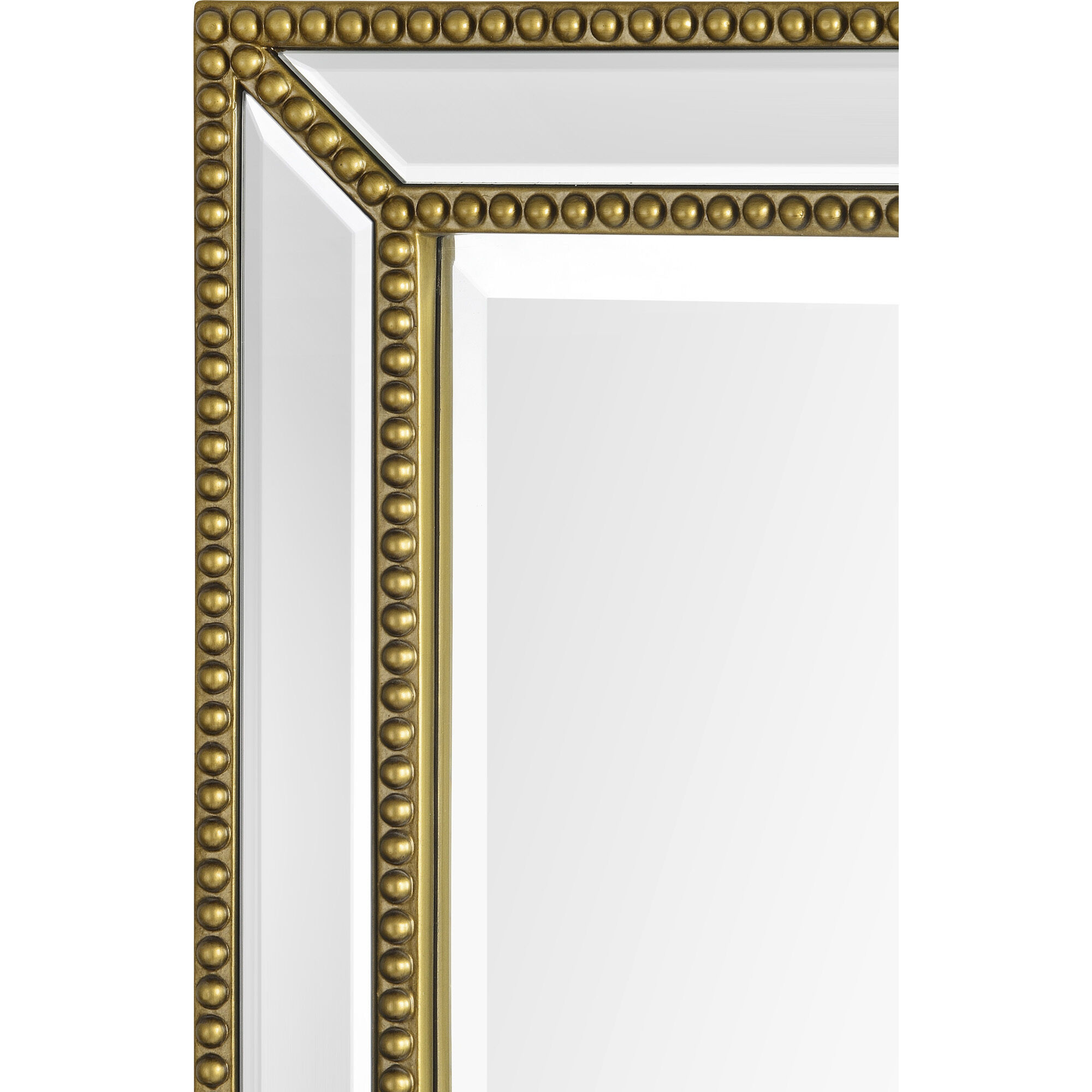 Waverly 36 X 24 inch Gold Wall Mirror