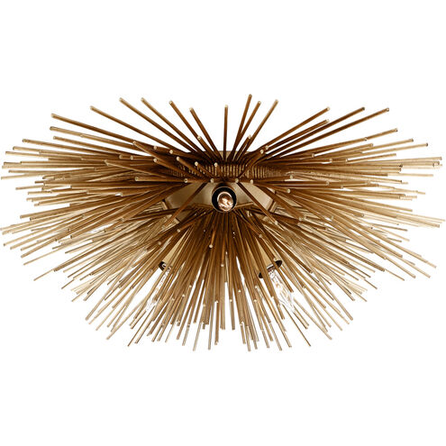 Kelly Wearstler Strada 6 Light 18.75 inch Gild Flush Mount Ceiling Light, Small