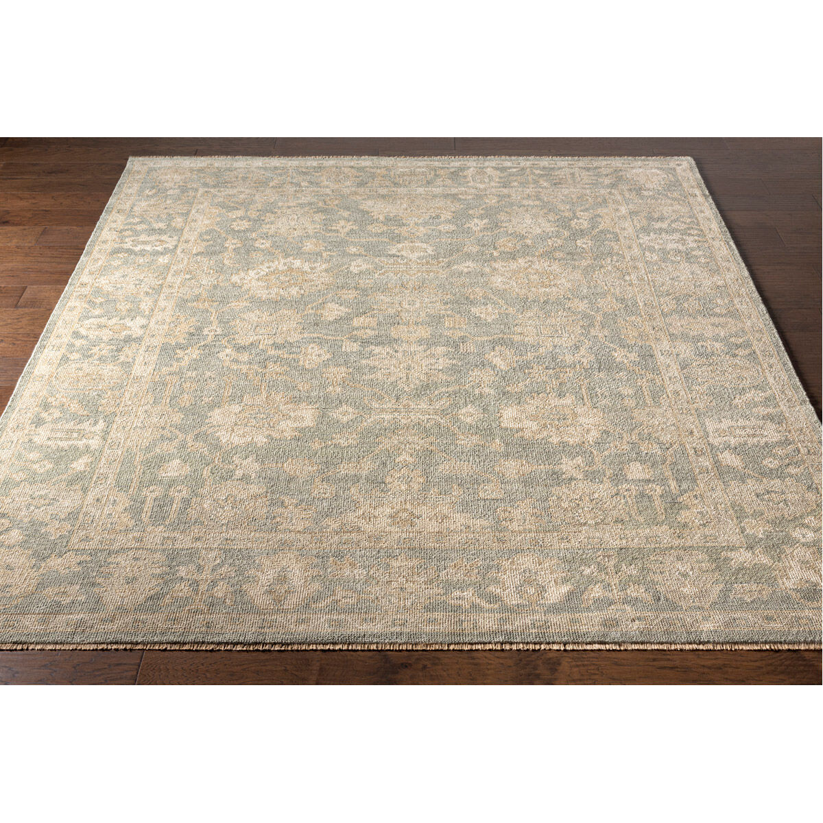 Reign 108 X 72 inch Dusty Sage Rug in 6 X 9, Rectangle