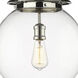 Beacon 1 Light 14 inch Polished Nickel Pendant Ceiling Light