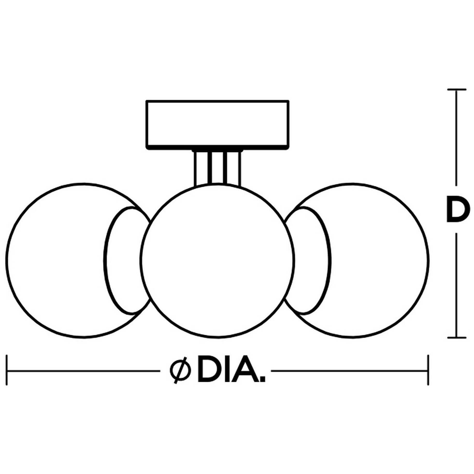 Metropolitan LED 16 inch Satin Brass Semi Flush Mount Ceiling Light