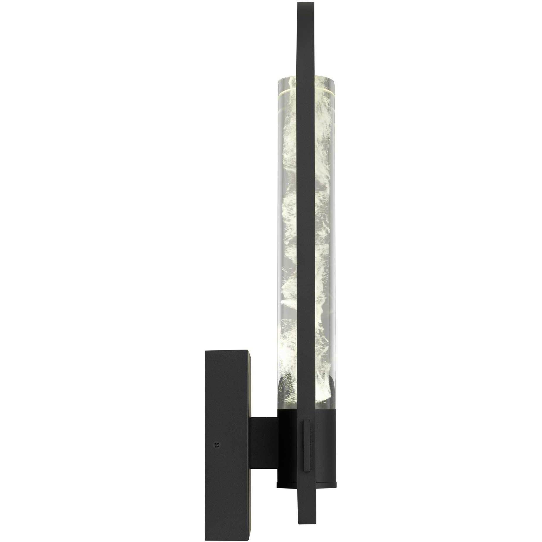 Arch LED 17.75 inch Sand Black Outdoor Wall Sconce