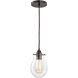 Johnstown 1 Light 5 inch Oil Rubbed Bronze Mini Pendant Ceiling Light