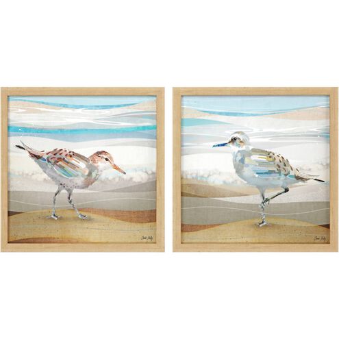 Waterside Collection 17 X 17 inch Non-Glass Framed Art