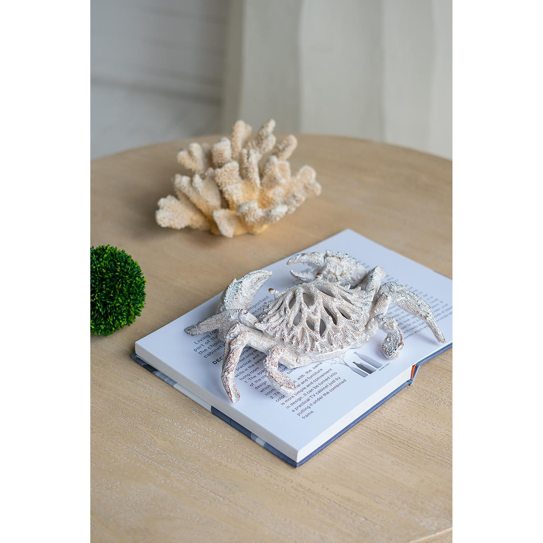 Anita White Decorative Accent