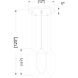 Arden 5 Light 12 inch Matte Black Chandelier Ceiling Light