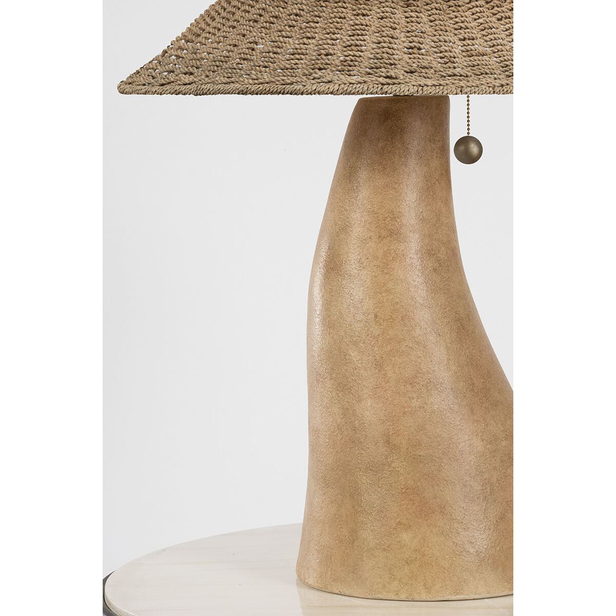 Seyla 29 inch 15.00 watt Patina Brass/Ceramic Ancient Terracotta Table Lamp Portable Light