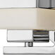 Ascend LED 13.5 inch Chrome Vanity Wall Light