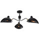 Droid 3 Light 34 inch Bronze and Brushed Gold Pendant Ceiling Light