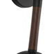 Alora Mood Arden LED 6 inch Matte Black Bath Vanity Light Wall Light
