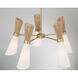 Vantrel 5 Light 26.25 inch Legacy Brass Chandelier Ceiling Light