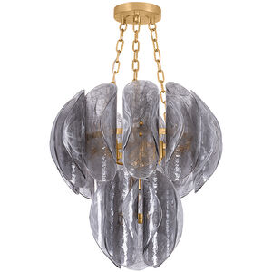 Anatase 5 Light 24 inch Vintage Gold Leaf Chandelier Ceiling Light