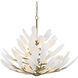 Vellinor 10 Light 42 inch Painted Legacy Brass Chandelier Ceiling Light