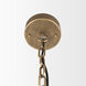 Rhone 26.38 inch Gold Chandelier Ceiling Light