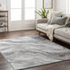 Allegro 84 X 63 inch Light Grey Rug, Rectangle