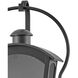 Heritage Yale LED 18 inch Black with Burnished Bronze Outdoor Wall Mount Lantern