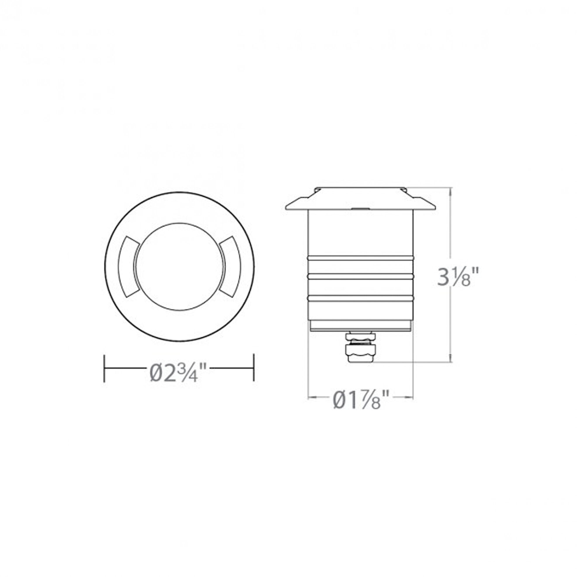 Tyler 12 4.1 watt Stainless Steel Coated in Bronze Path Lighting in 3000K, Bronzed Stainless Steel, WAC Landscape