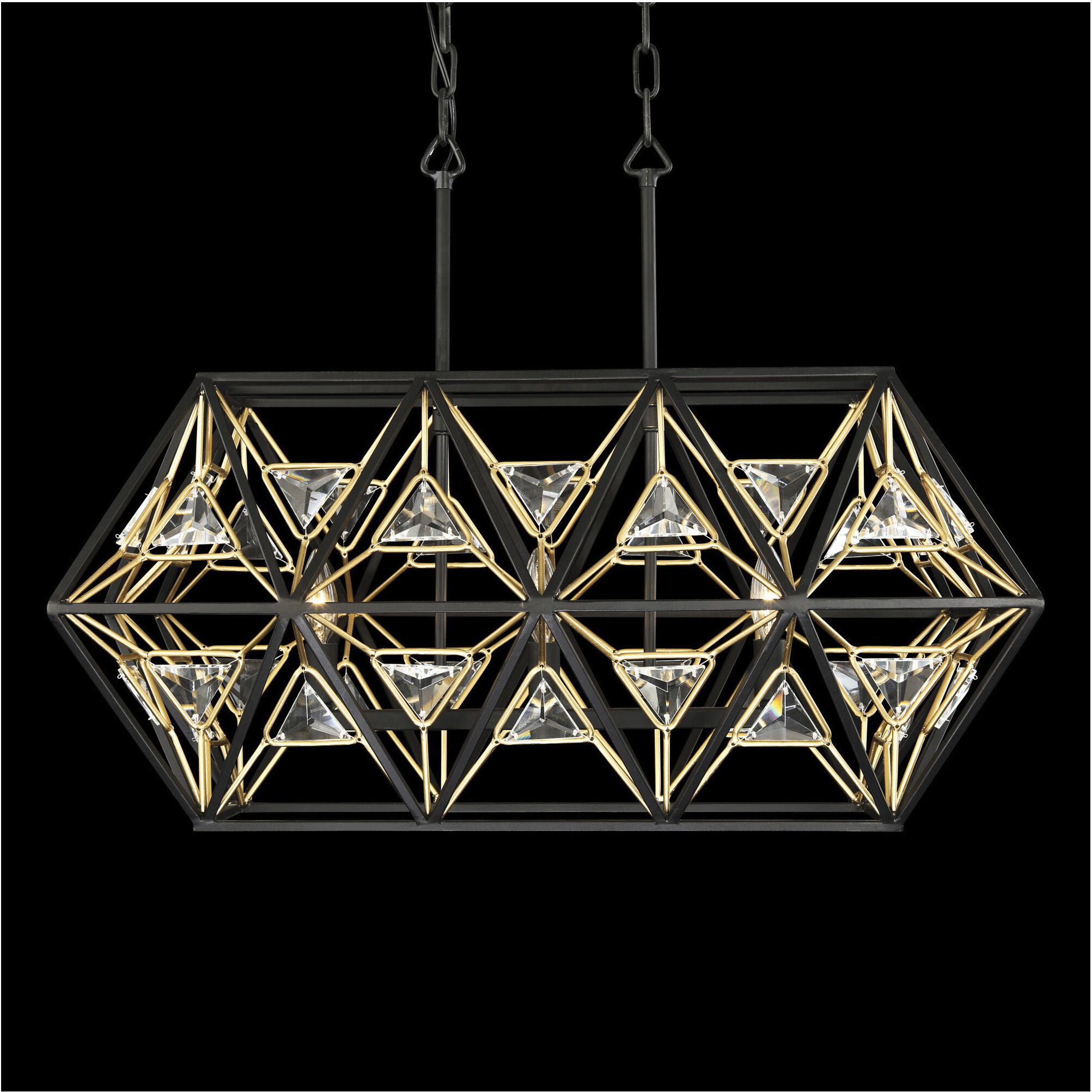 Marcia Linear Pendant Ceiling Light in 3