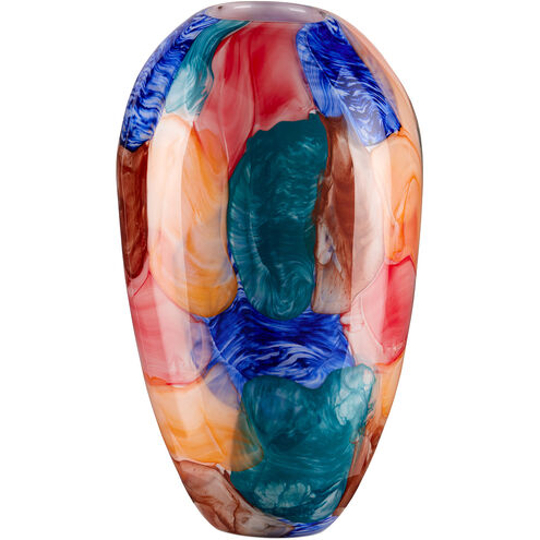 Sarto 14 X 8.25 inch Glass Vase