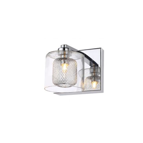 Canada 1 Light 8 inch Chrome Wall Sconce Wall Light