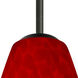 Chrissy 1 Light Black Cord Pendant Ceiling Light