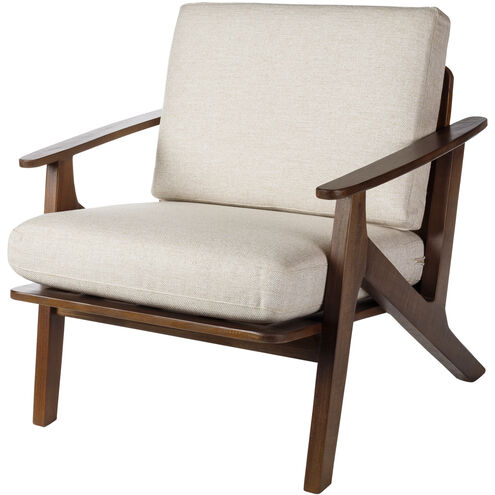 Dover Light Beige / Dark Brown Accent Chairs