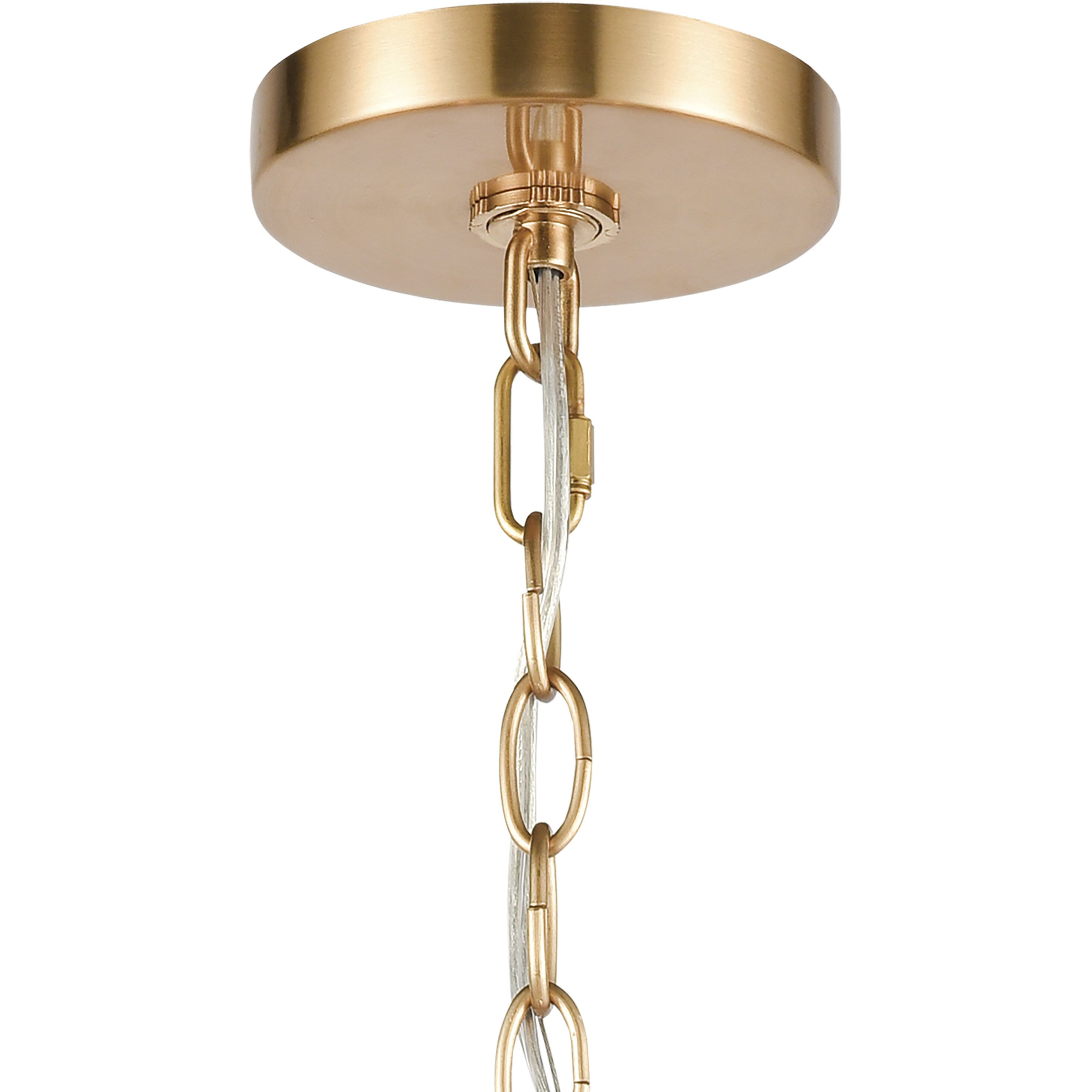 Wellsley 3 Light 18 inch Burnished Brass Chandelier Ceiling Light