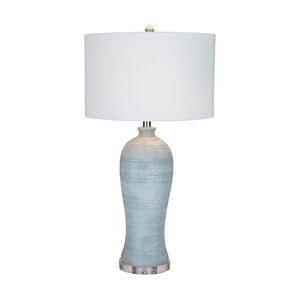 Abernathy 30.5 inch 100 watt Gray Table Lamp Portable Light