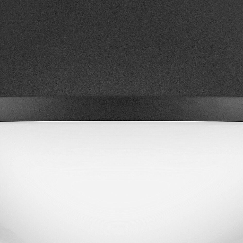 Haddie LED 11 inch Black Foyer Light Ceiling Light, Flush Mount