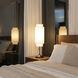 Lollipop 31 inch 14 watt Black Nickel Table Lamp Portable Light