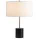 Palos Verdes 24 inch 100.00 watt Brushed Nickel and Espresso Table Lamp Portable Light