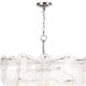 Echo 10 Light 37.5 inch Polished Nickel Chandelier Ceiling Light
