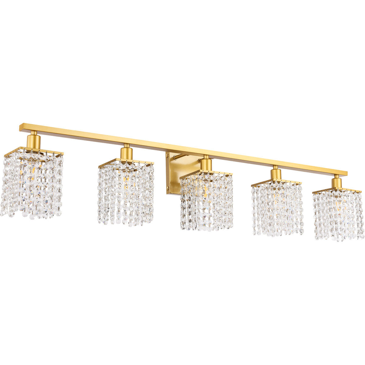 Phineas 5 Light 42 inch Brass Wall sconce Wall Light