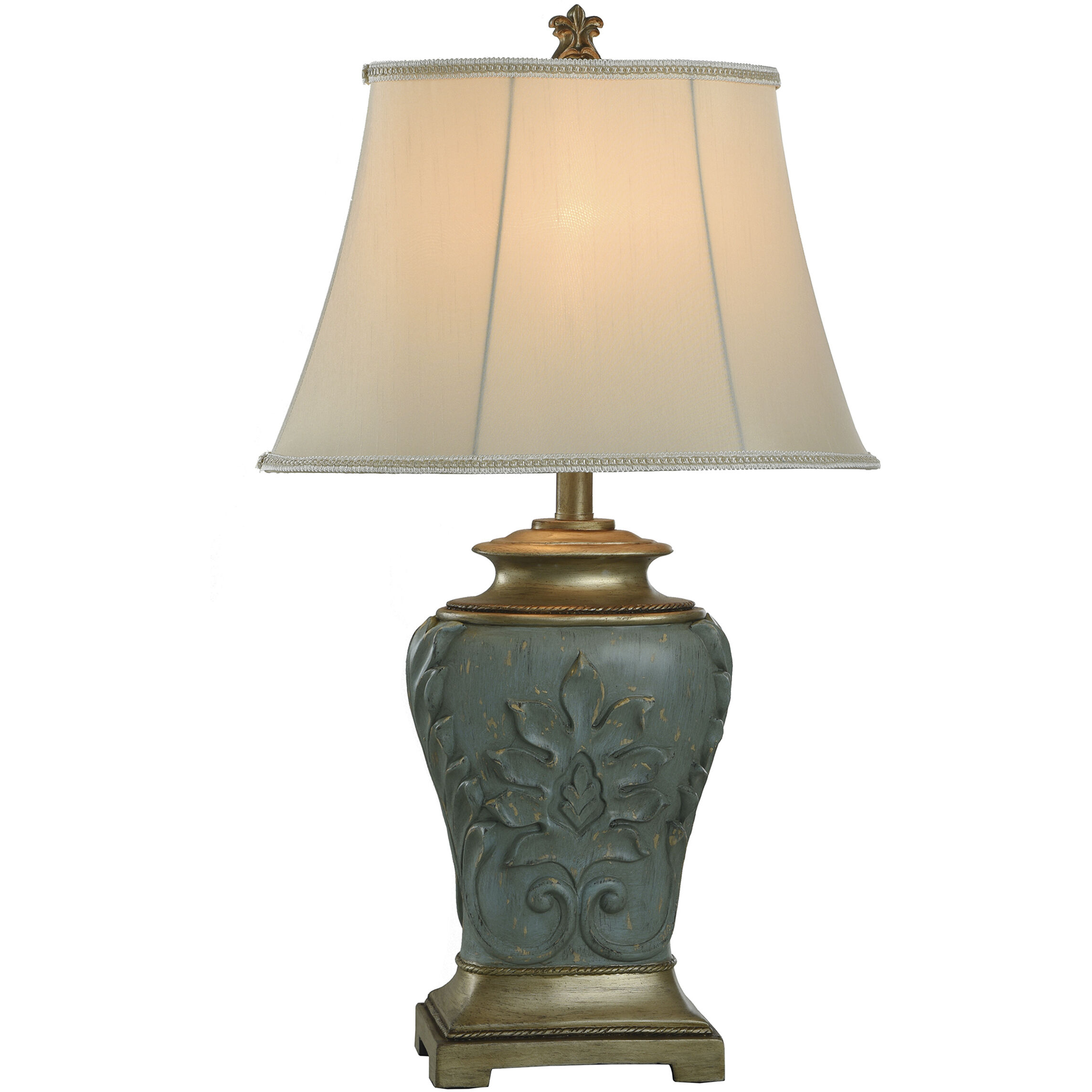 Magonia 28.5 inch 100.00 watt Antique Ocean Blue Table Lamp Portable Light