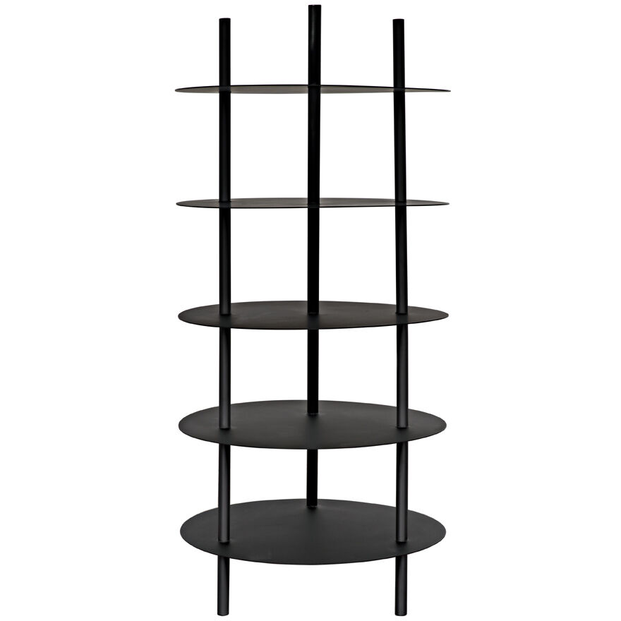 Gautama 64 X 29 X 29 inch Matte Black Shelf