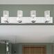 Zurich 4 Light 36 inch Polished Chrome Vanity Sconce Wall Light