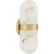 Bree Wall Sconce Wall Light in Brushed Gold