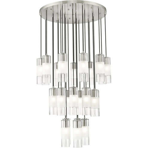Alton 27 Light 36 inch Brushed Nickel Chandelier Ceiling Light
