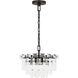 C&M by Chapman & Myers Arden 4 Light 16.13 inch Aged Iron Chandelier Ceiling Light