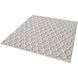 Aravali 16 X 16 inch Cream with Gray Rug