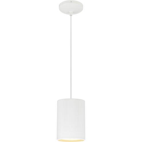 Pilson XL LED 6 inch Matte White Pendant Ceiling Light