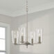 Portman 4 Light 17.5 inch Brushed Nickel Pendant Ceiling Light